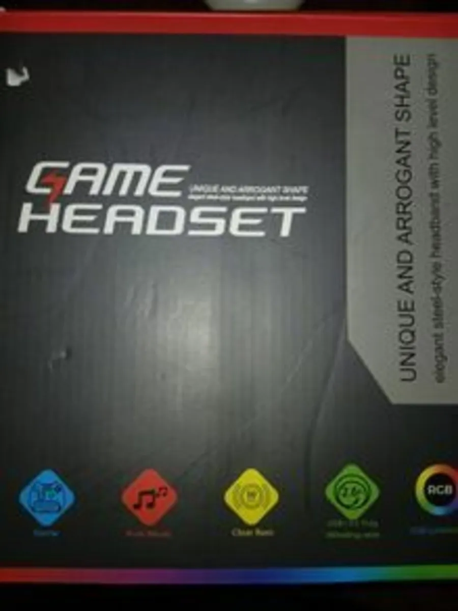 Gaming Headset Super Bass Gaming Headset ,Light He
