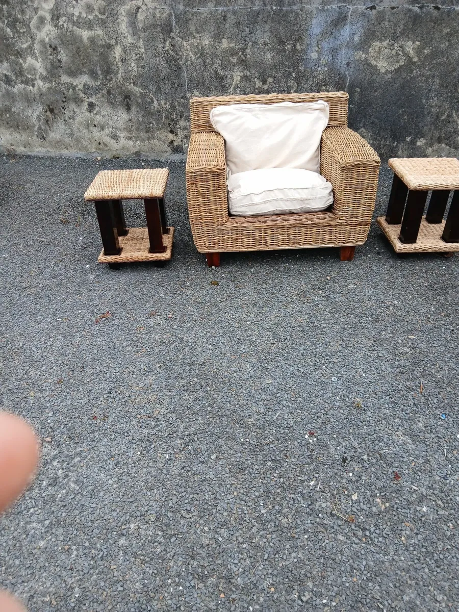 Wicker suite - Image 1
