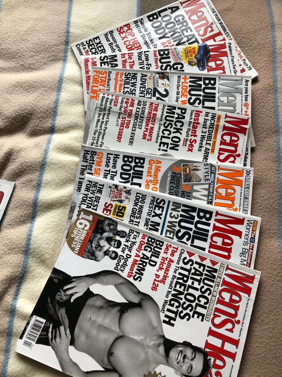 Men’s health magazines 2001/2002