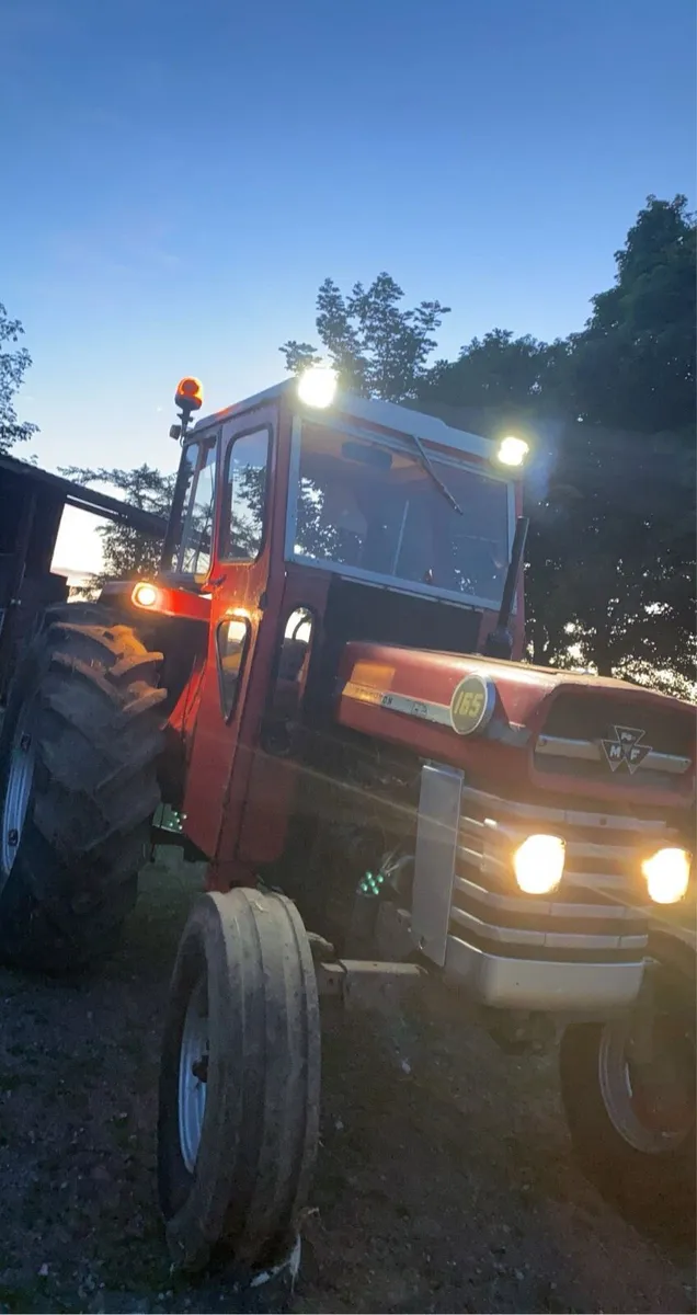 Massey Ferguson 165 and tipper trailer - Image 1