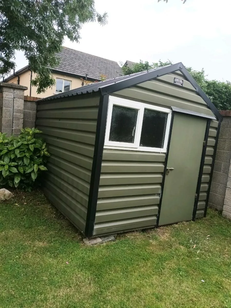 Garden steel shed - Image 1