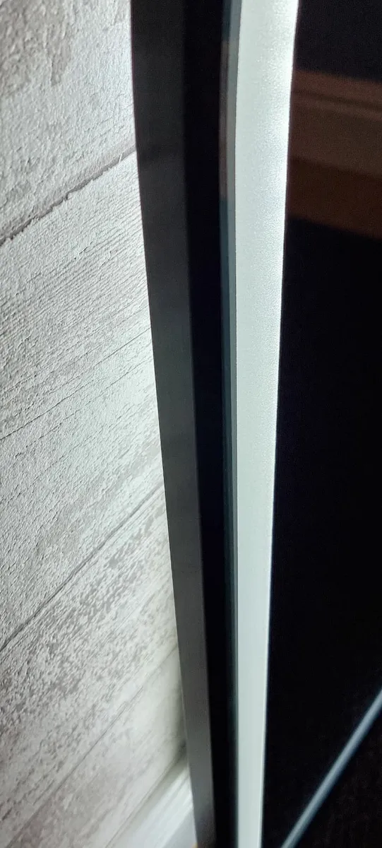 LED Bathroom Mirror Black Frame Demister Antifog - Image 4