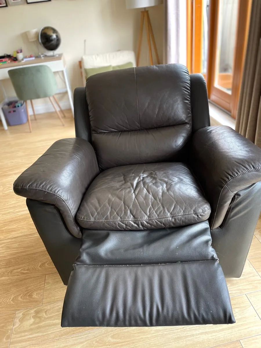 Leather Recliner Chair - Image 4