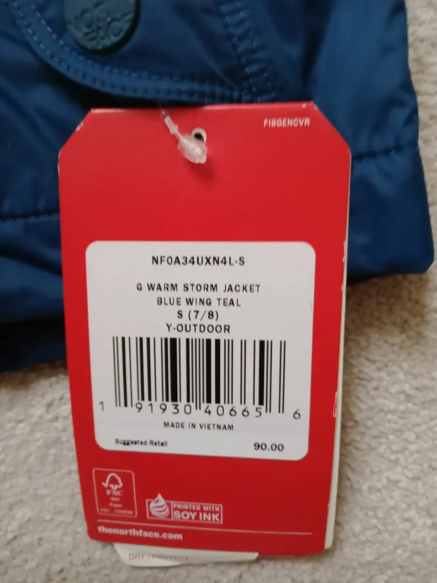 Boys jacket jumper north face - Image 3
