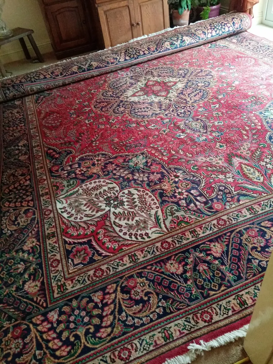 Persian Tabriz Rug (12ft 9in x 9ft6in) - Image 2