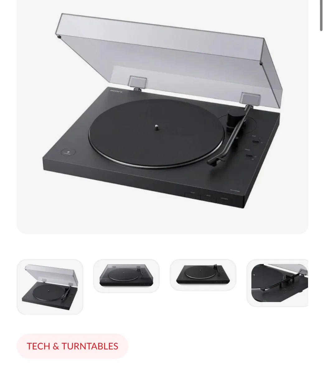 SONY PS-LX310BT bluetooth turntable - Image 1