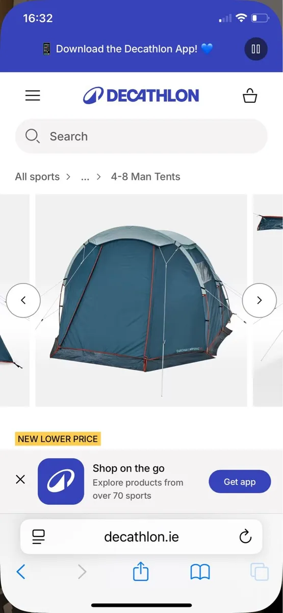 Quechua 4 person tent for sale - Image 3