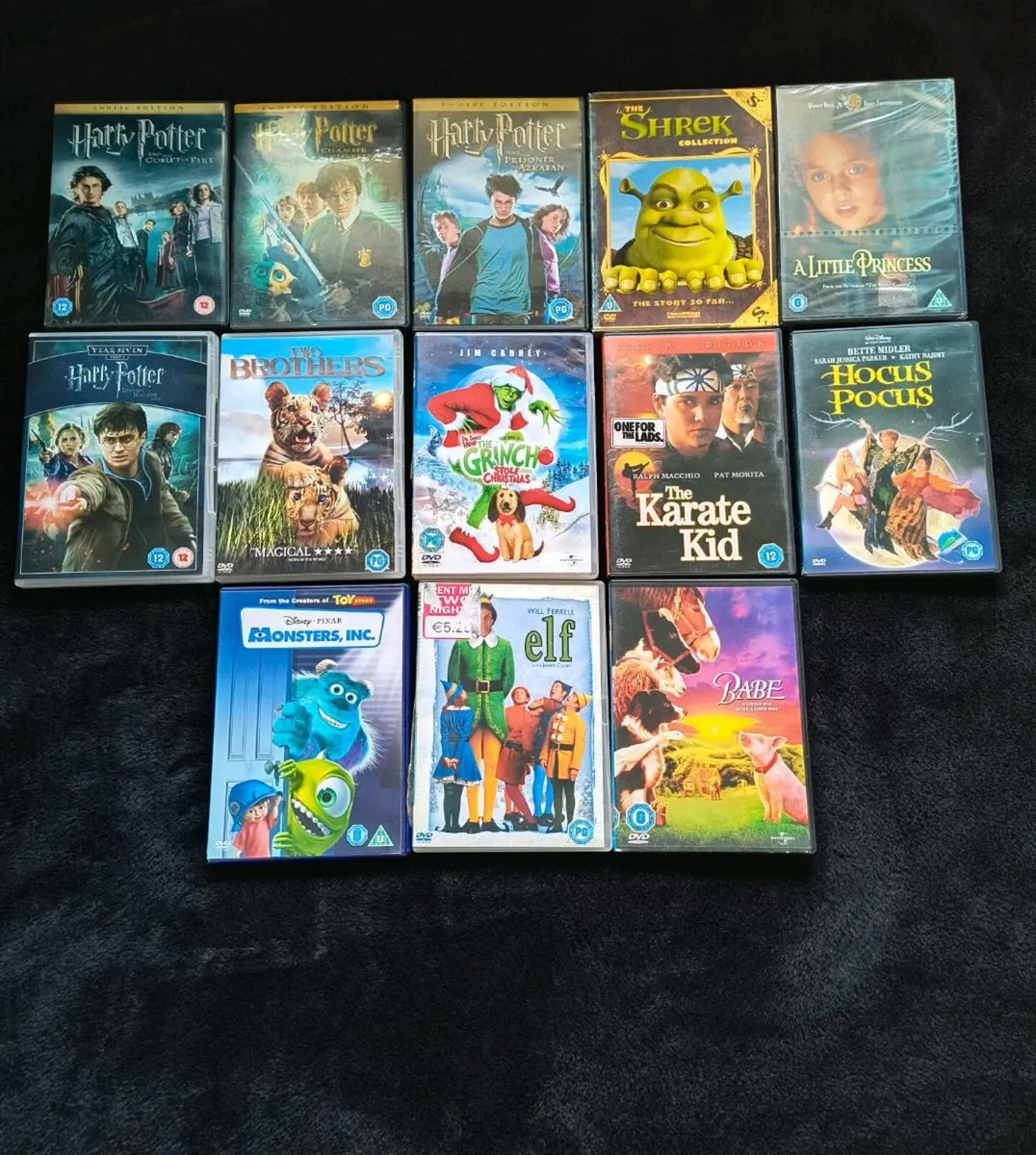 Bundle of 14 Classic Kids DVDs - Image 1