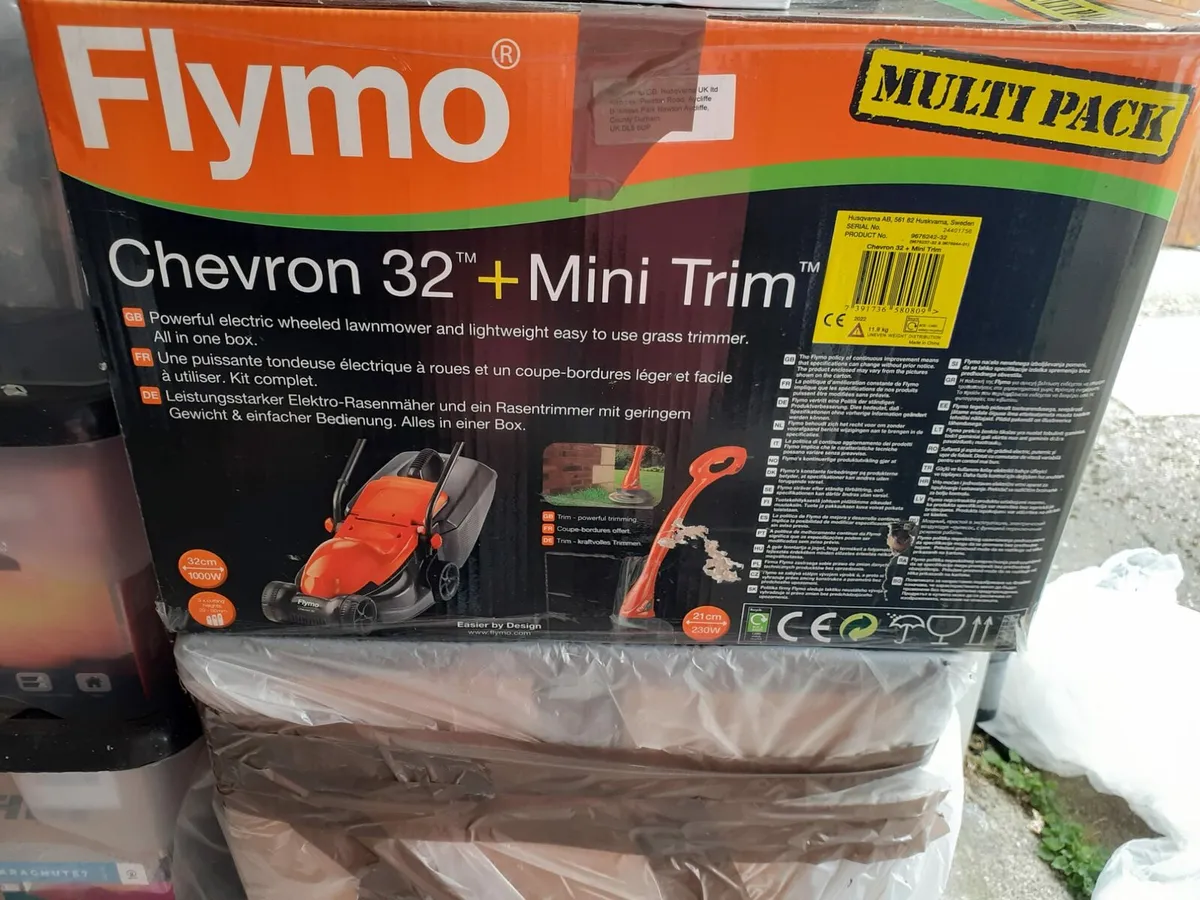 Flymo Lawnmower and Strimmer - Image 2