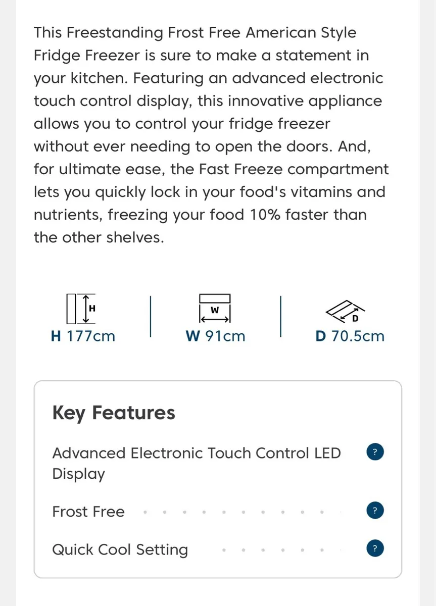 Fridge freezer - Image 3