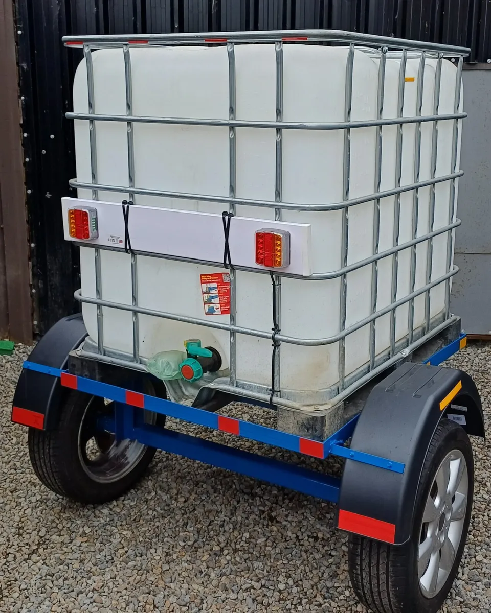 New 1000l water tank trailer - Image 3