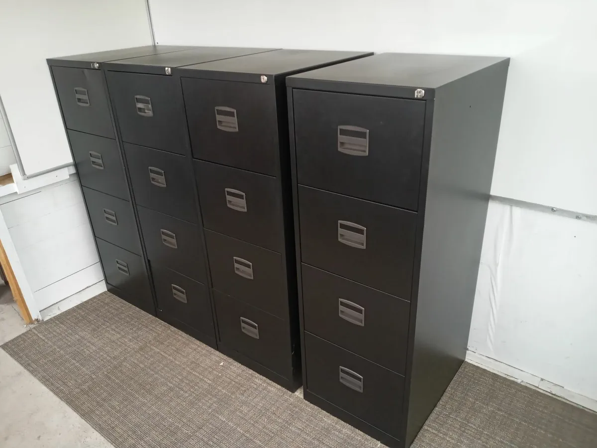 Delivery - Lot of 4 Storage Cabinets - Image 1