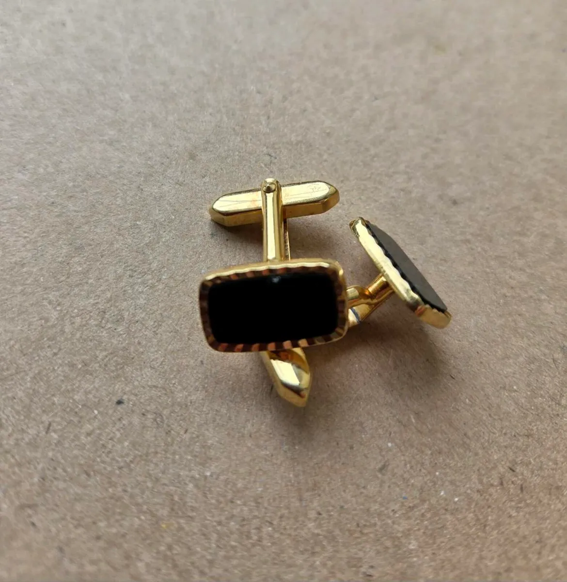 Gold plated Cuff-links - Image 3