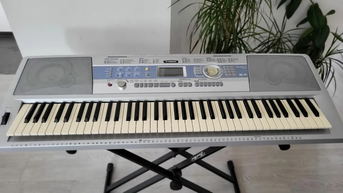 Yamaha Keyboard, Seat, Stand, and Sustain Pedal - Image 3