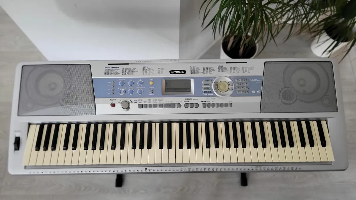 Yamaha Keyboard, Seat, Stand, and Sustain Pedal - Image 4