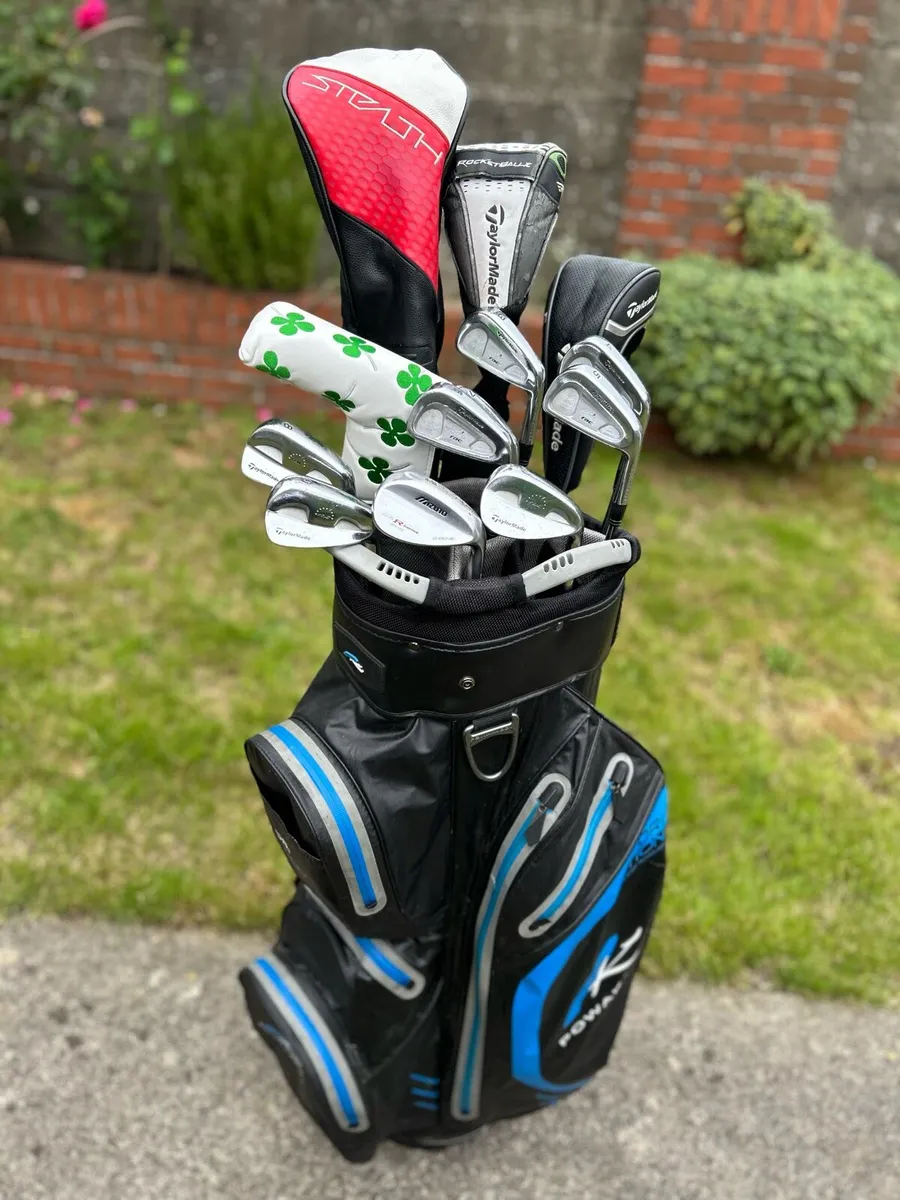 Full set of Taylormade golf clubs - Image 2