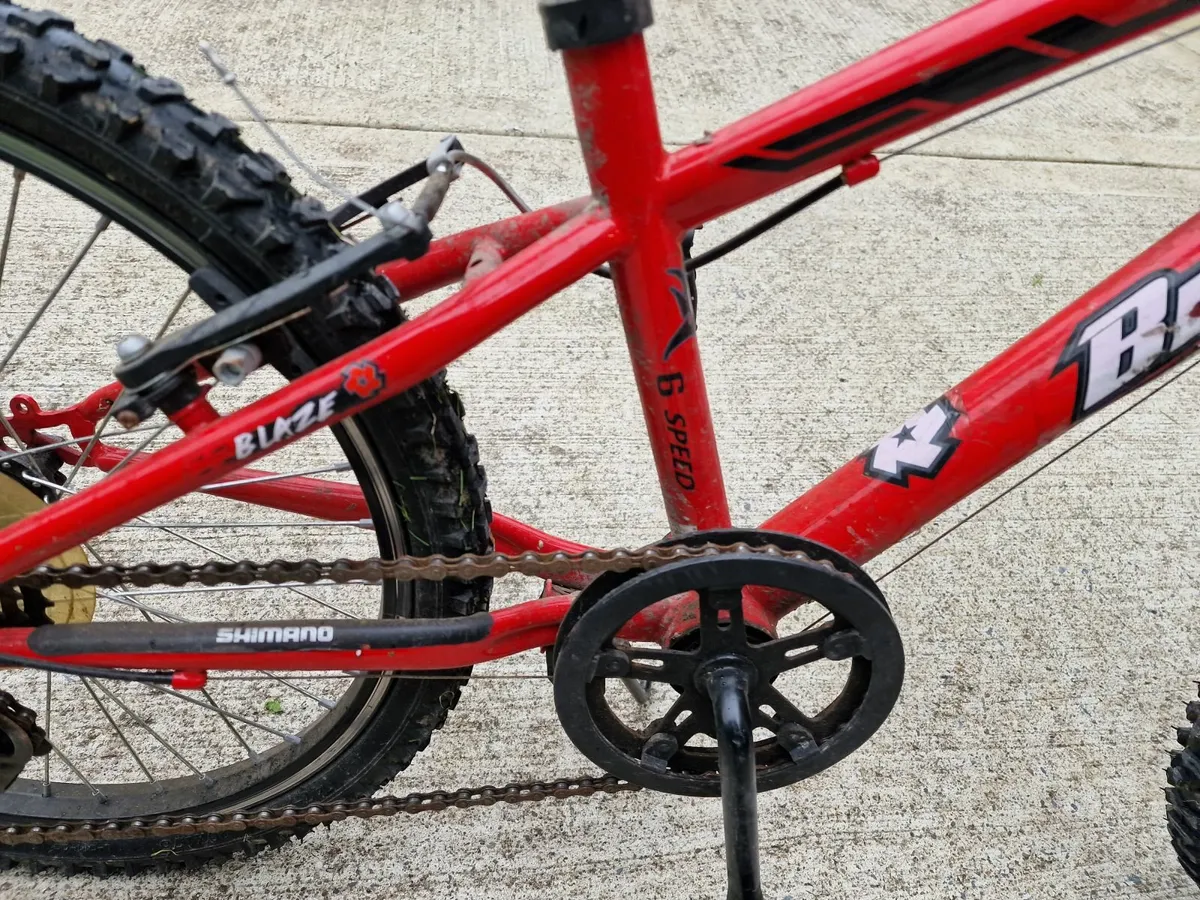 Kids Blaze Bike in great condition - Image 4