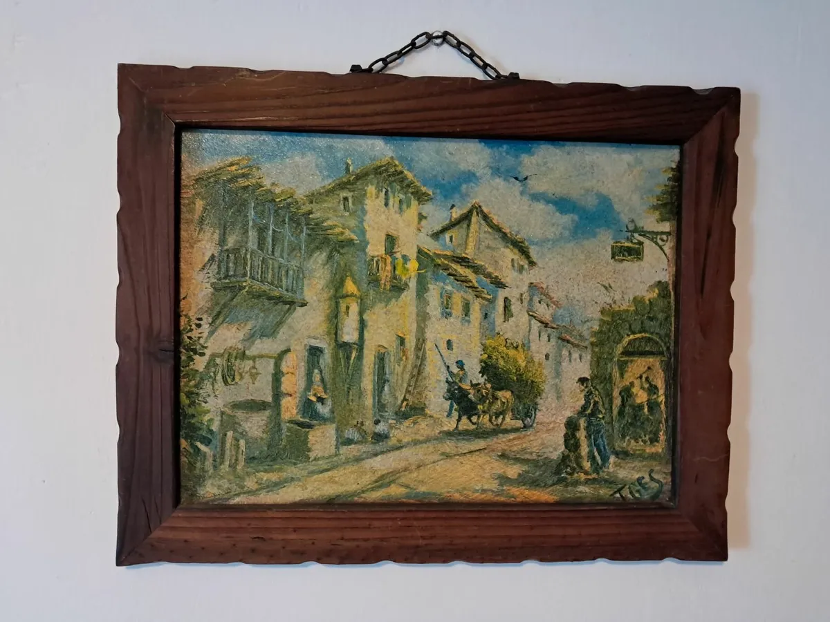 Spanish Street Painting - Image 1