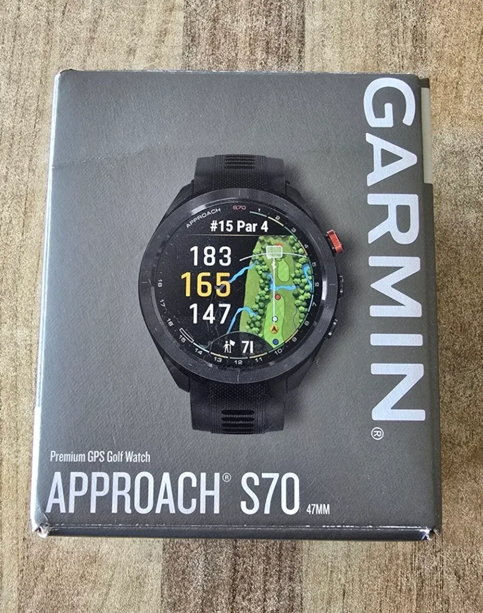 Garmin s70 47mm Golf Watch - Image 1