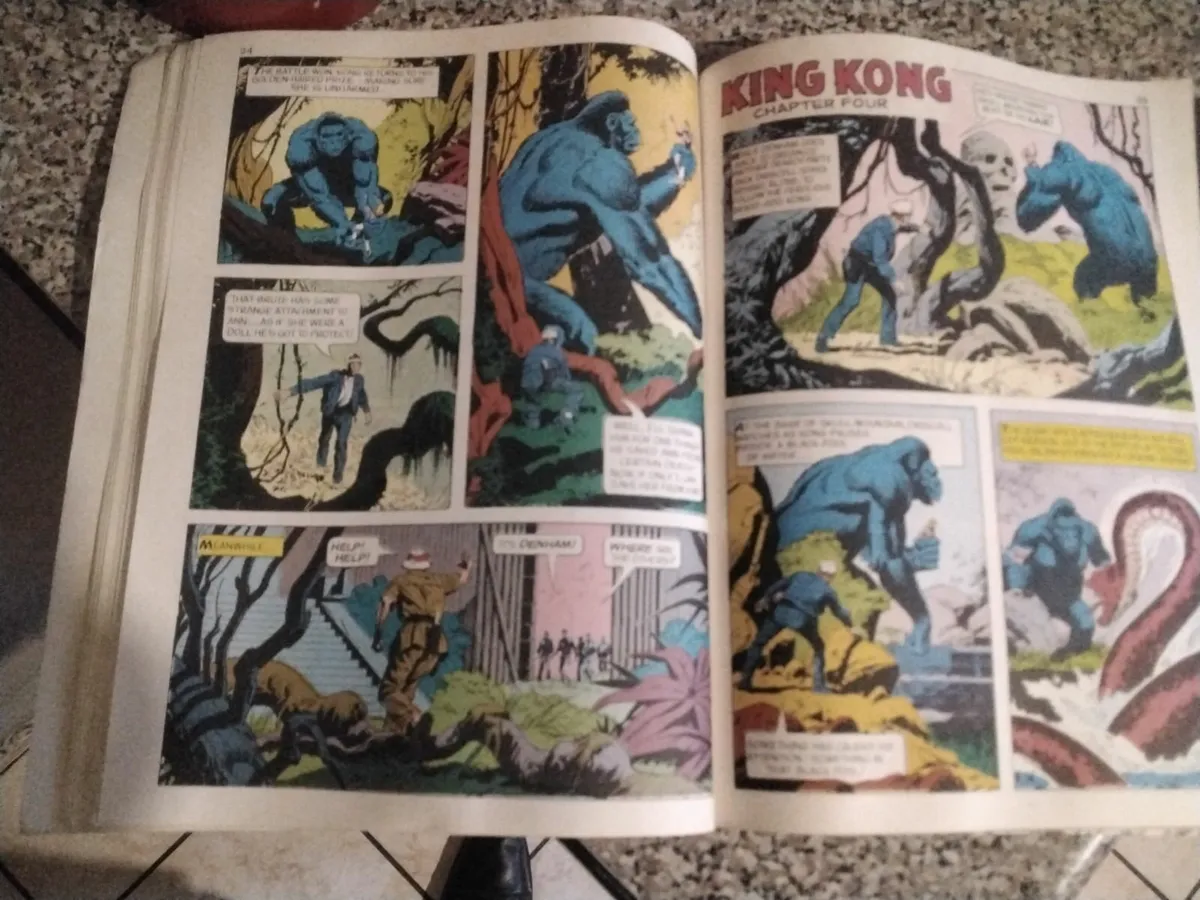 King kong. Graphic Book. 1968 - Image 2