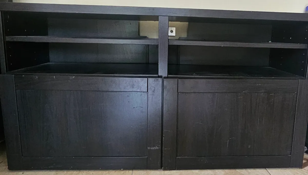 Ikea wardrobe and TV unit - Image 1