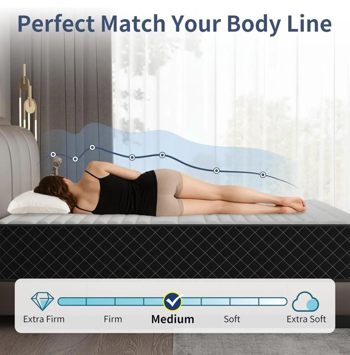 Set single bed + single  mattress - Image 3