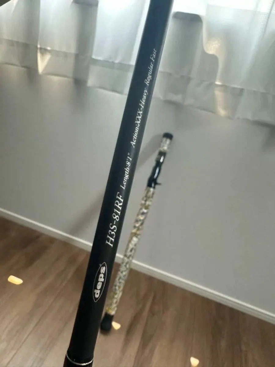 HUGE CUSTOM H3S-81RF  Bass Rod - Image 3