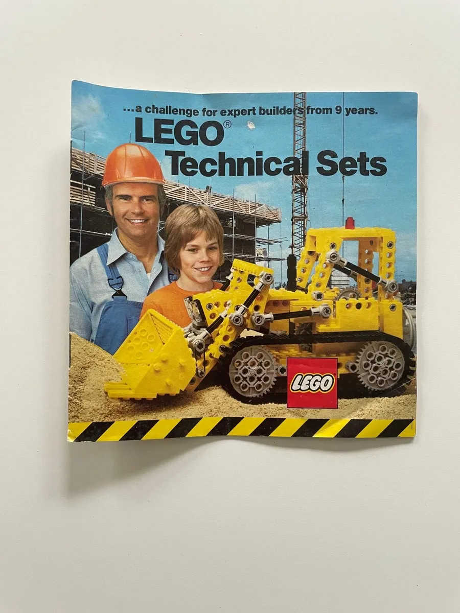 LEGO Technics Vintages Brochure 1978 & 79 - RARE - Image 1