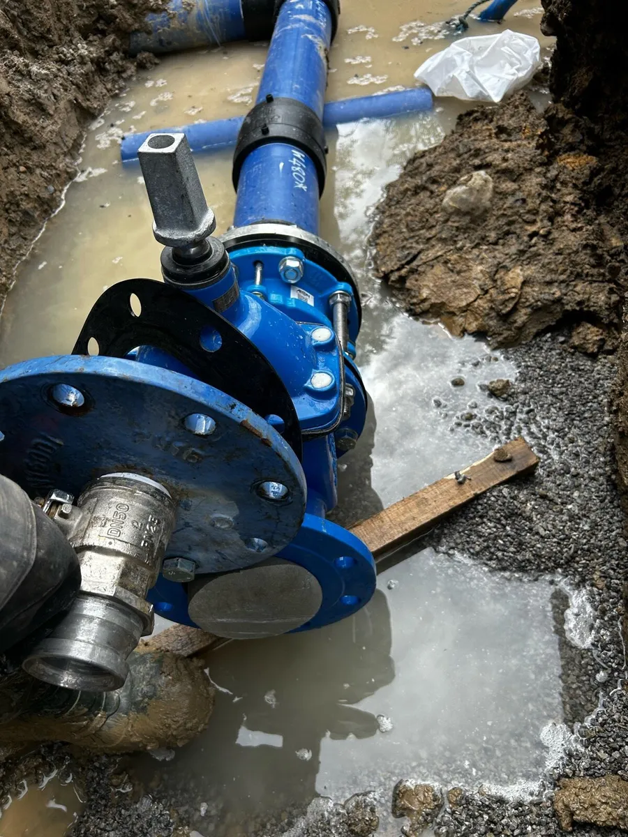Chlorination and pressure testing of Watermain - Image 3