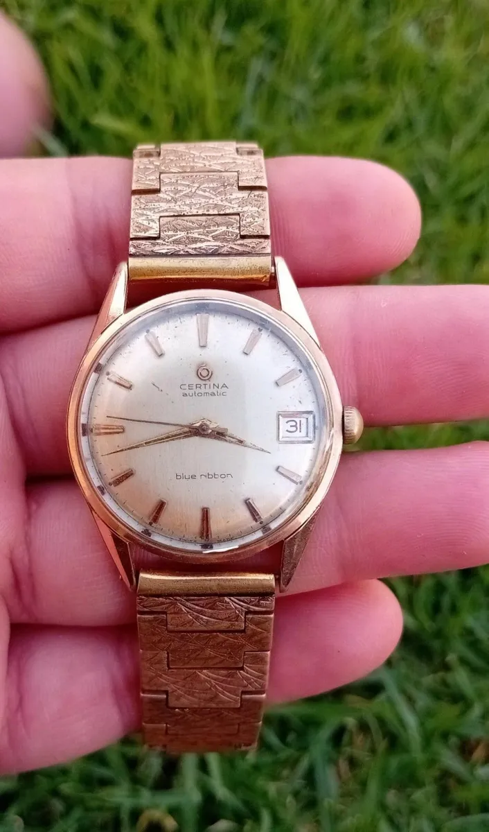 Vintage Certina Automatic “Blue Ribbon” - Image 1