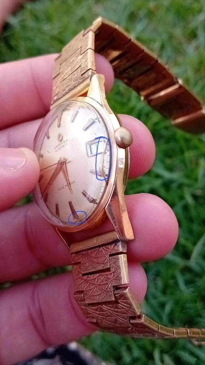 Vintage Certina Automatic “Blue Ribbon” - Image 2