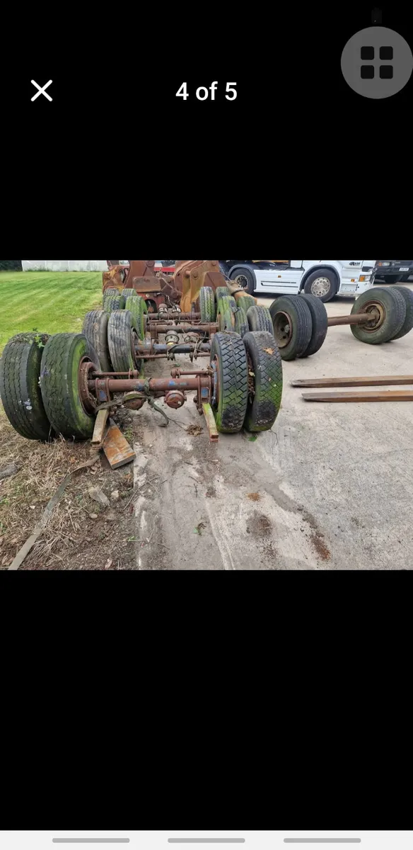 Axles and wheels