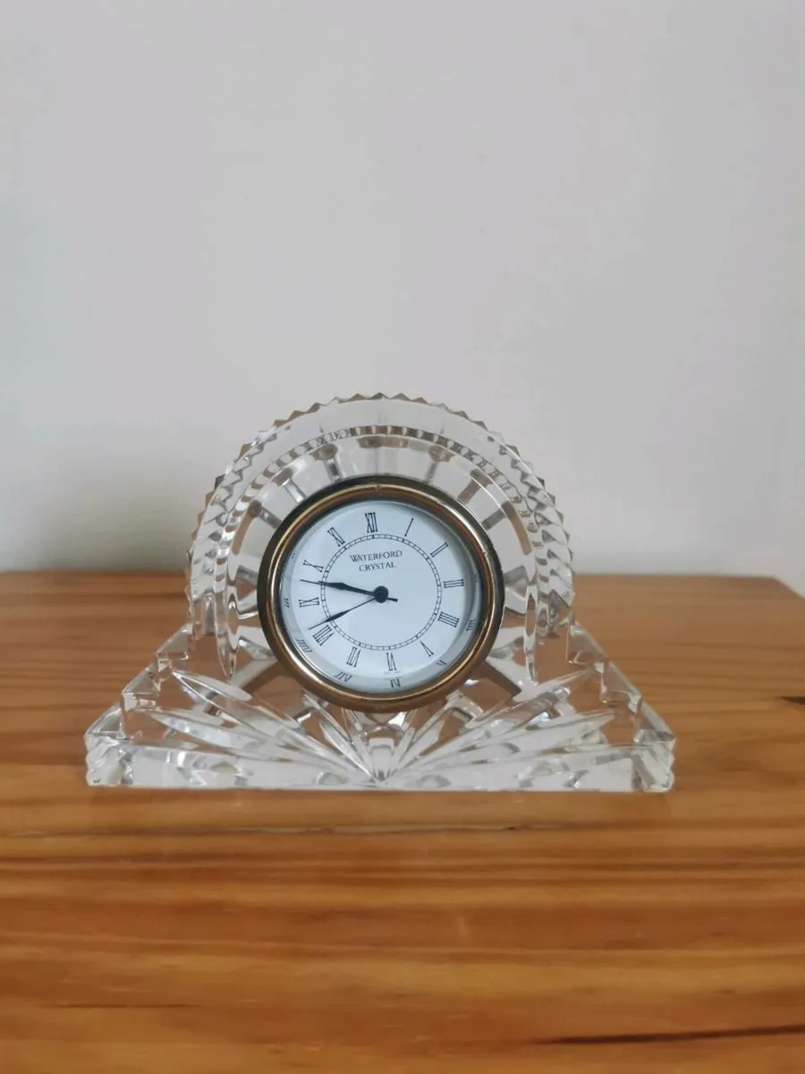 Waterford crystal clock - Image 4