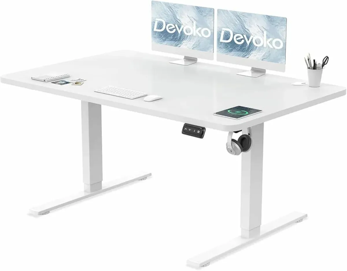Electric Standing Desk 120x60cm Sit Stand Table He - Image 1