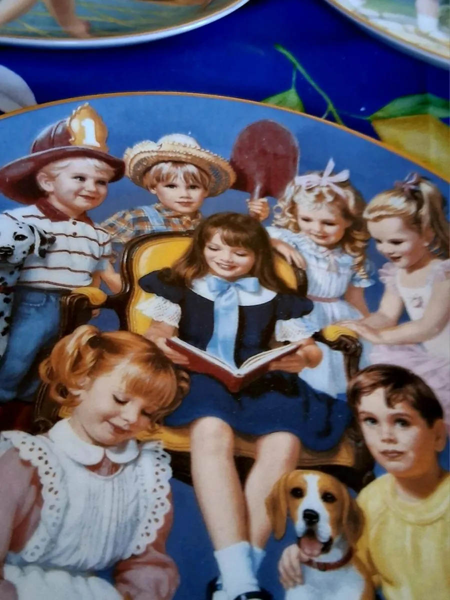 Ornaments, dolls, thimbles, Children plates +more - Image 2
