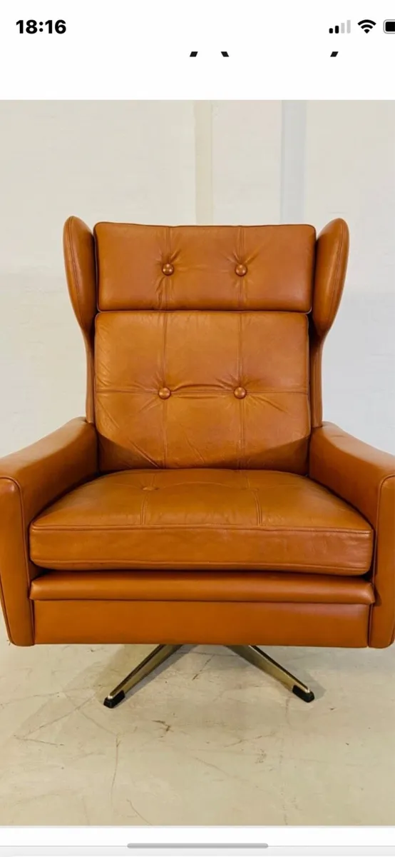 Mid century Danish armchair - Image 1