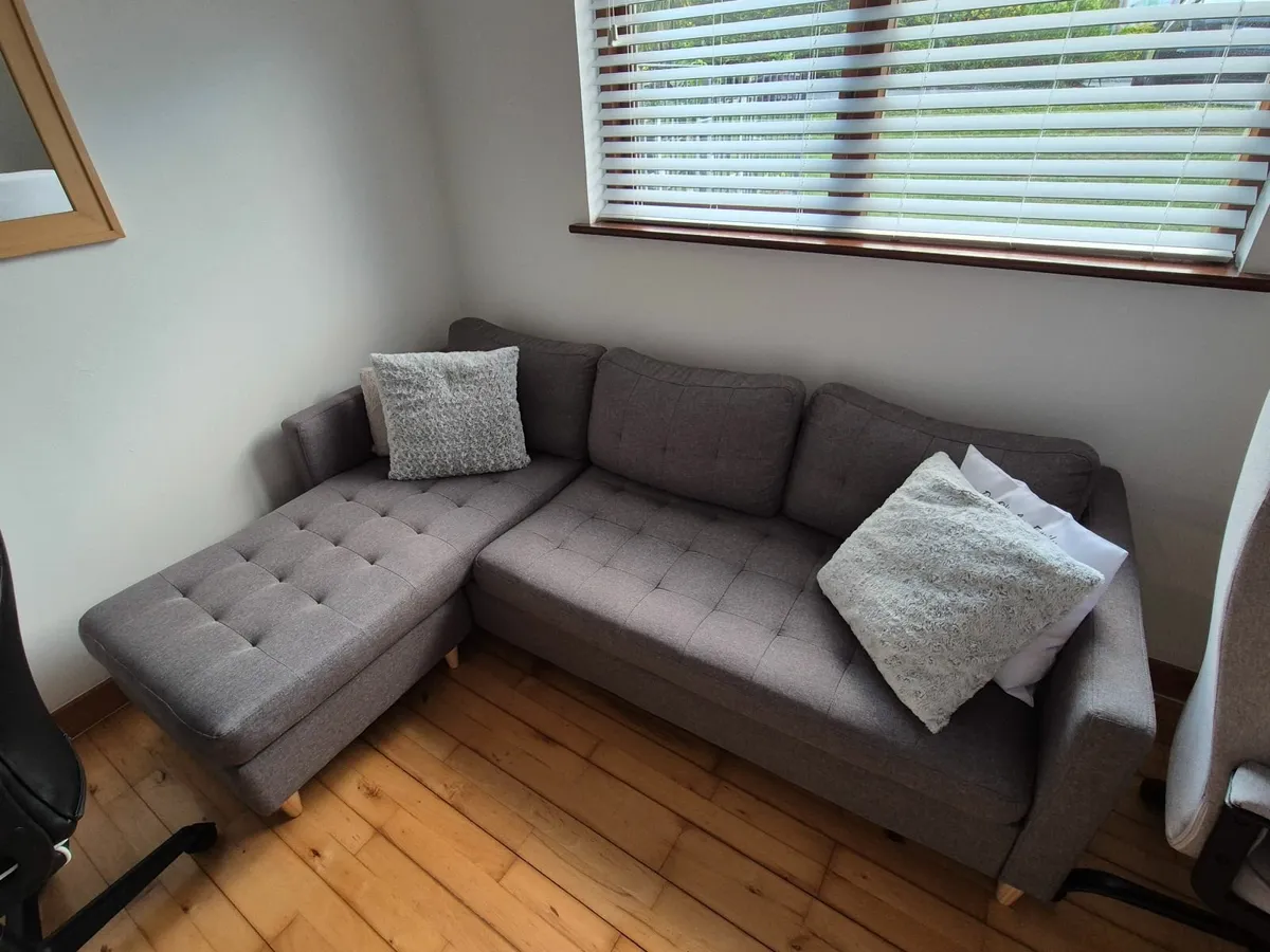 L Shape Interchangeable Sofa