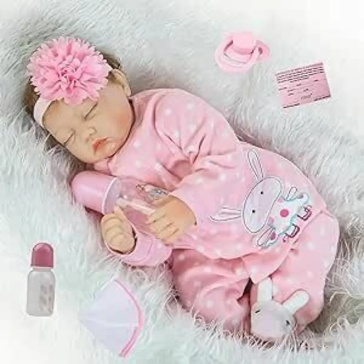 Realistic Dolls Reborn 22 Inch 55cm Baby Reborn So - Image 1