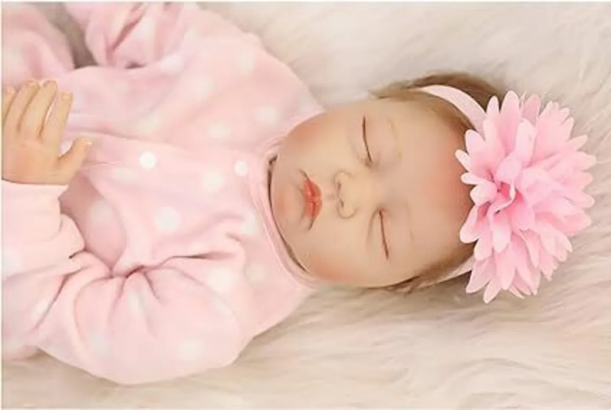 Realistic Dolls Reborn 22 Inch 55cm Baby Reborn So - Image 3
