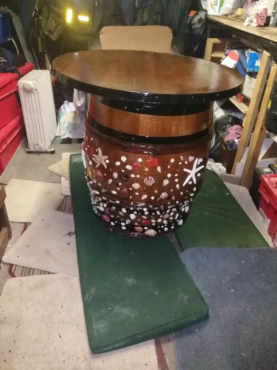 Old sea Whiskey Barrel - Image 1