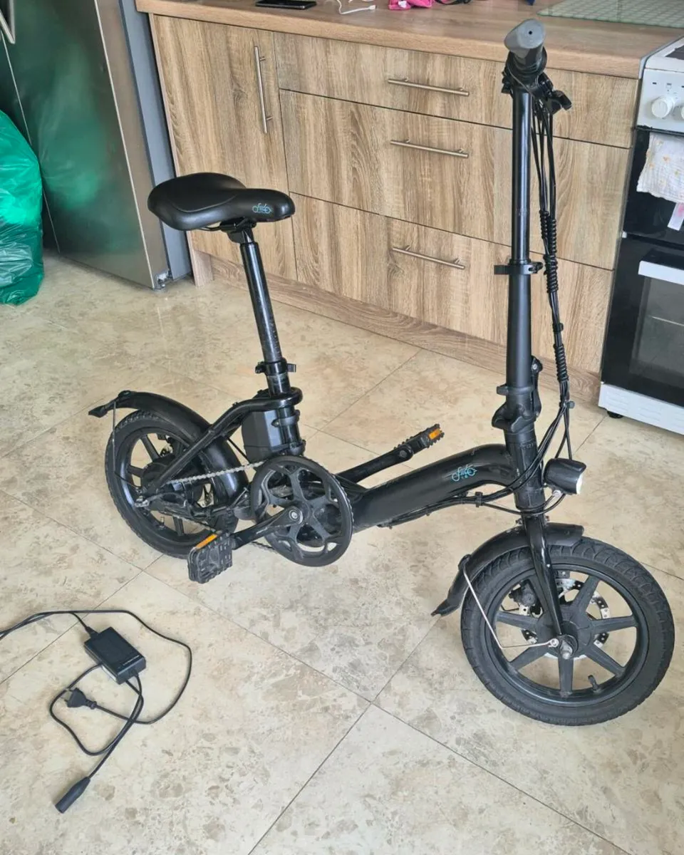 Fiido D3 electric bike 3 speed modes pedal assist - Image 1