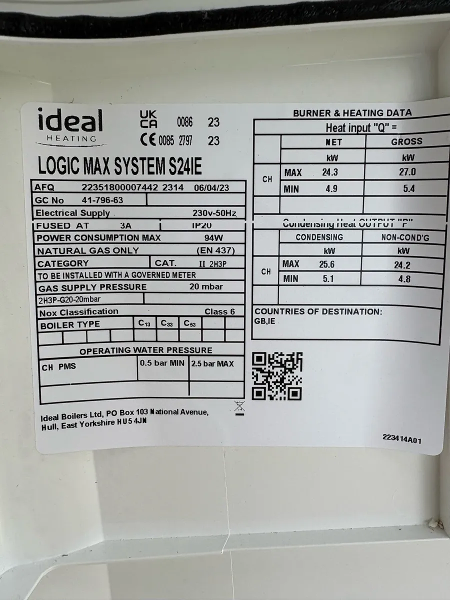 gas boiler - logic max system s24IE - Image 3