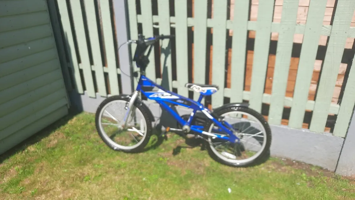 Boys Balance bike great for Dysbraxia kids.