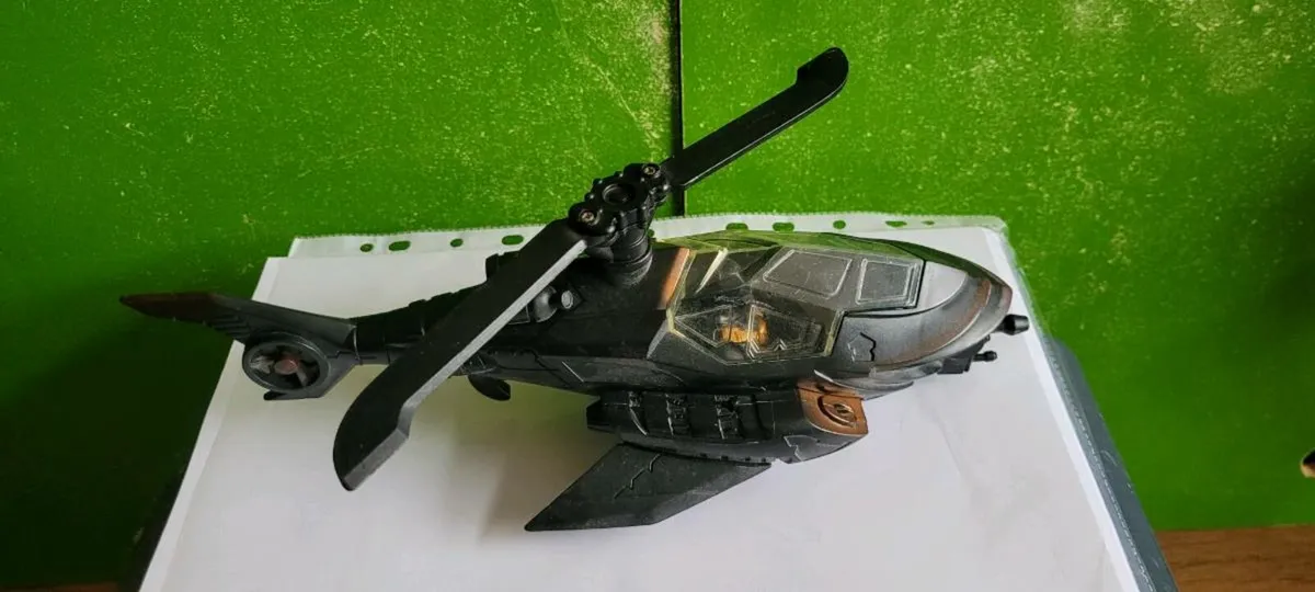 Batman Begins Batcopter Action Figure DC Comics H6 - Image 1