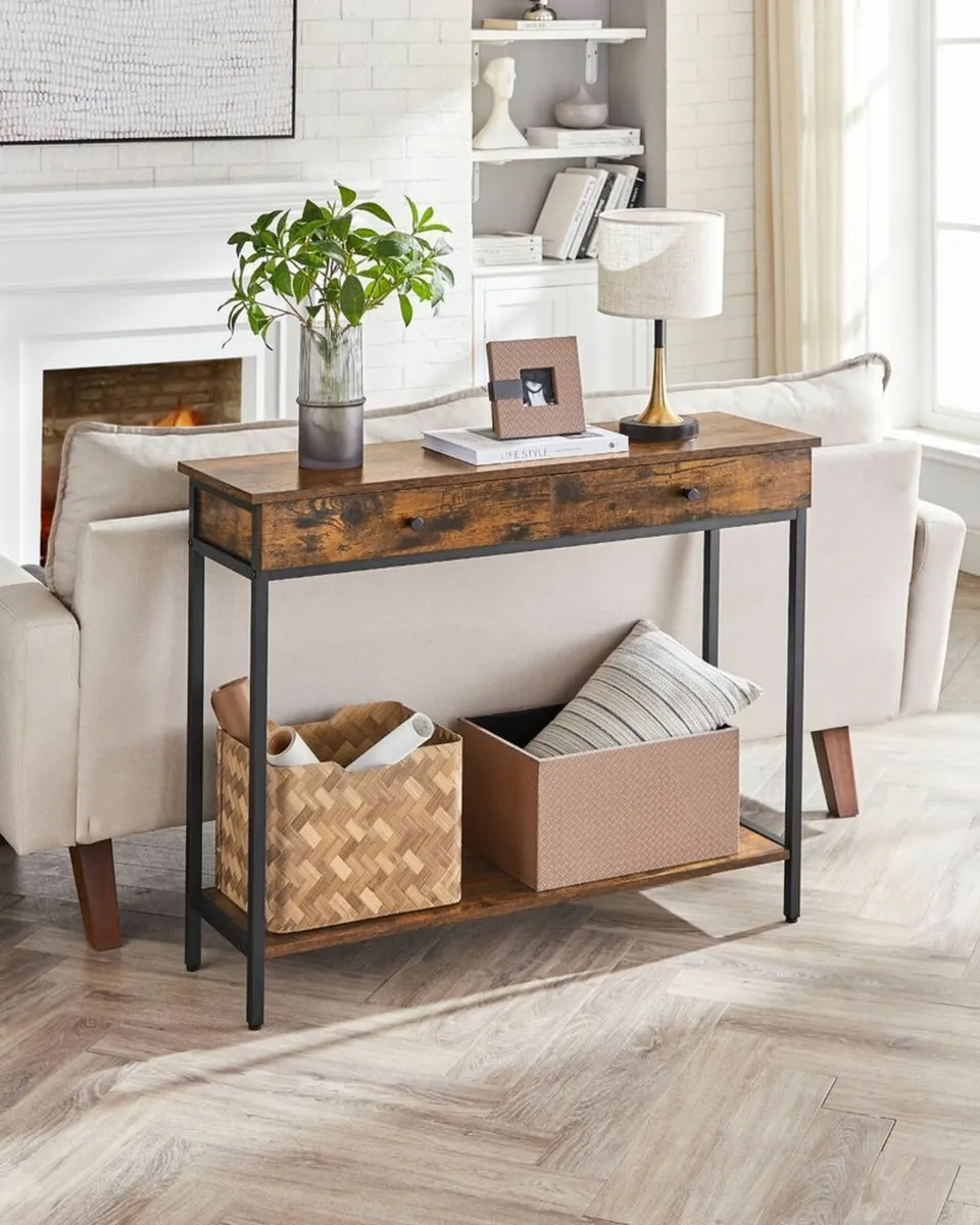 Console Table with 2 Drawers - Image 2