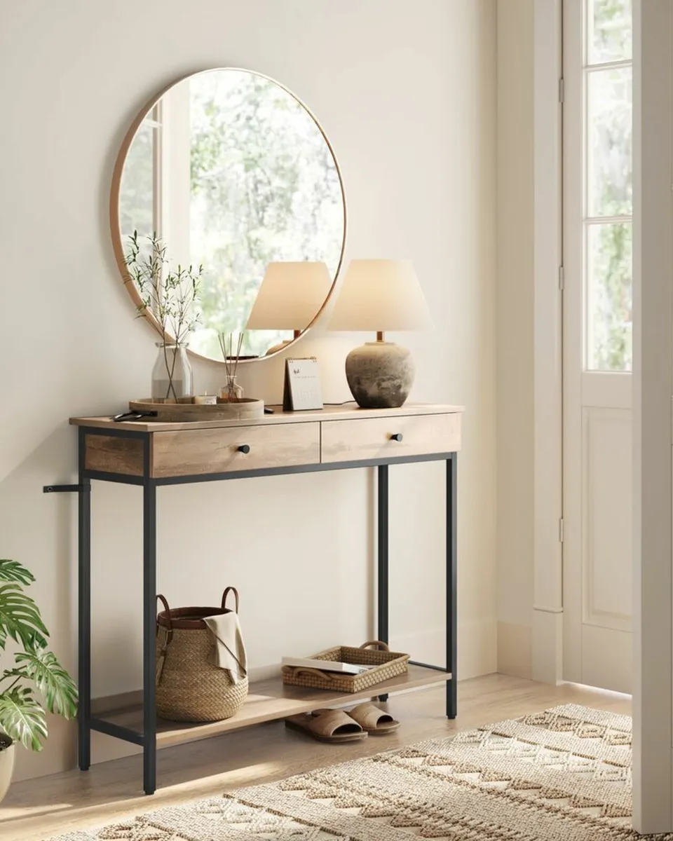 Console Table with 2 Drawers - Image 4