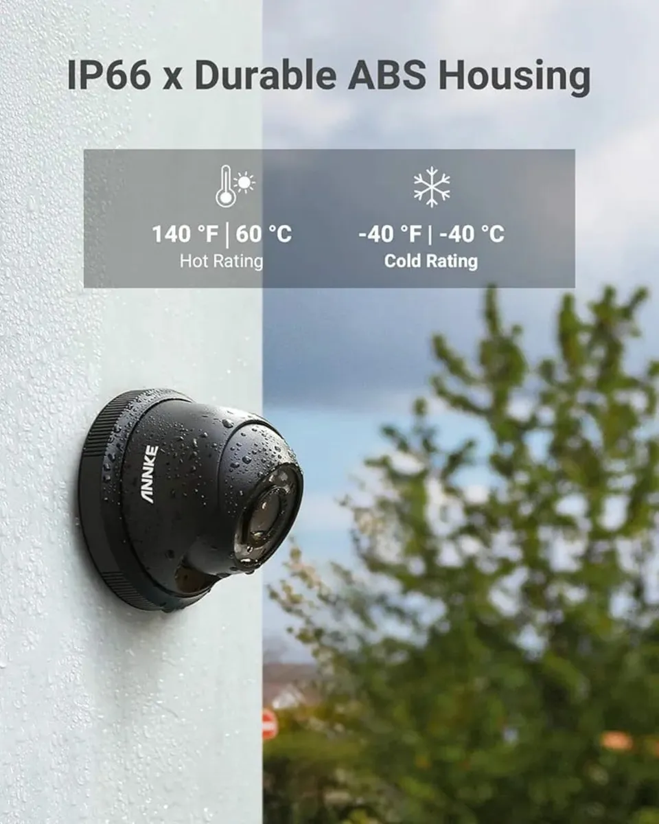 E200 Home Security Camera System, 3K Lite 5-in-1 H - Image 2
