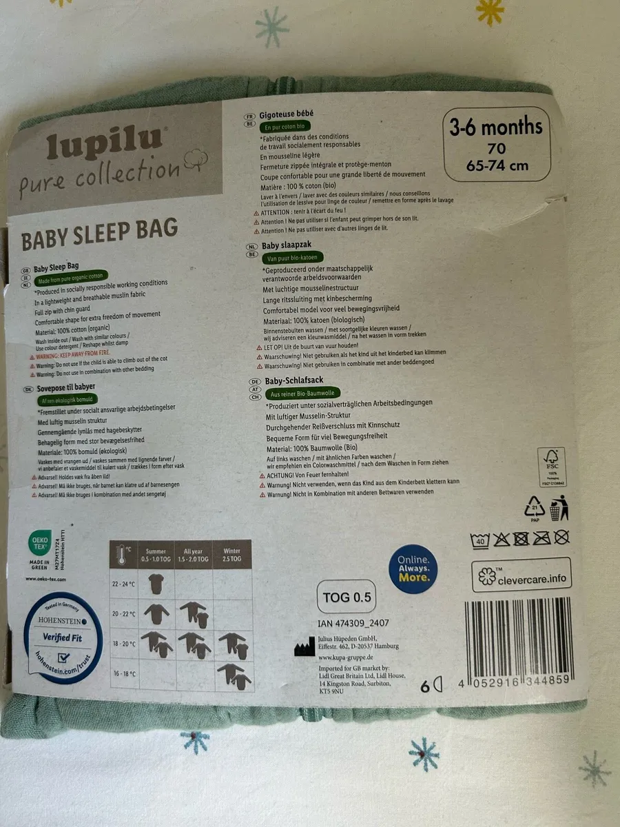 baby sleepbag / sleep sack - Image 2