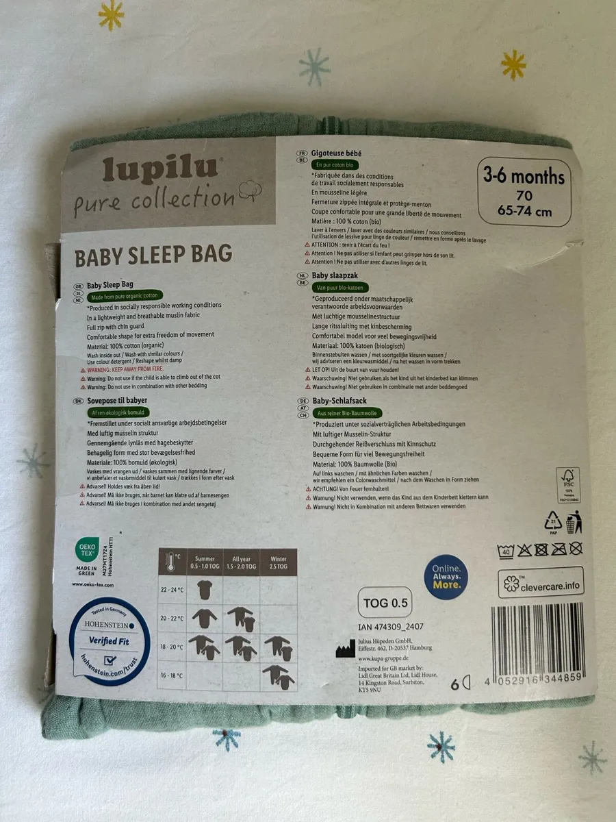 baby sleepbag / sleep sack - Image 3