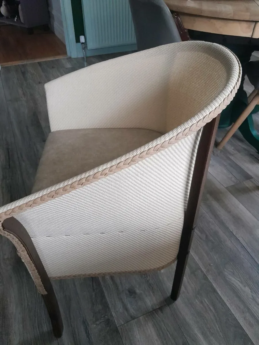Wicker commode chair brand new - Image 3